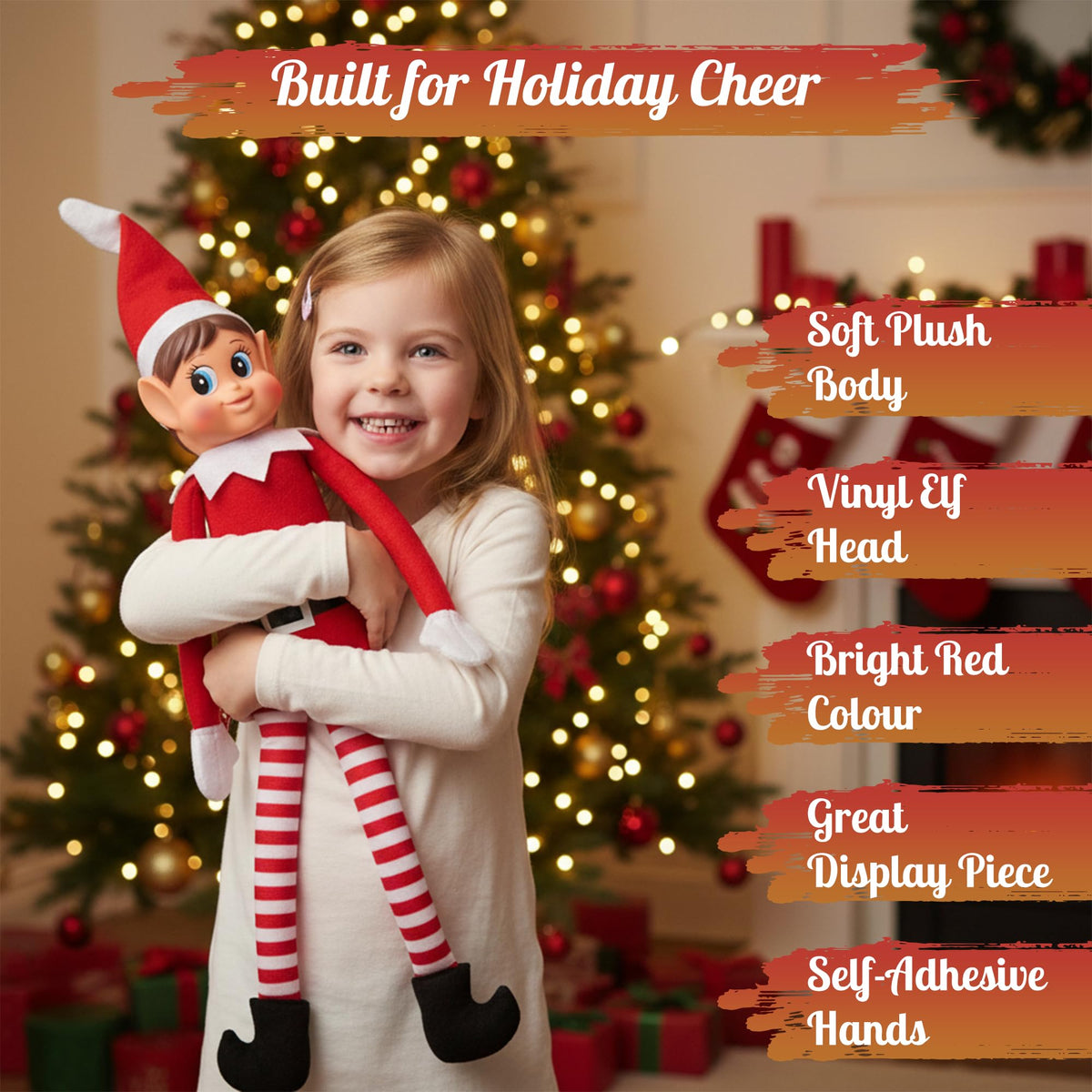 Jumbo Naughty Elf GIRL – 26-inch