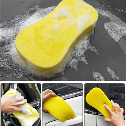 Car Shampoo & Tyre Shine Bundle - Simoniz Dual Action Car Wash Shampoo with Carnauba Wax 5L, Back to Black Tyre Shine Spray 600ml & Large Foam Sponge for Intensive Long Lasting Cleaning with Card