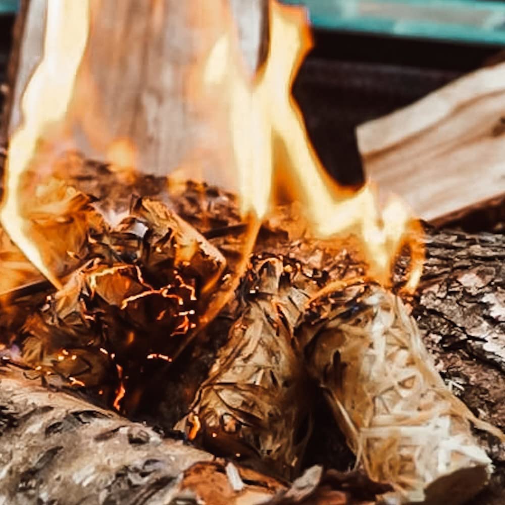 Eco Natural Wood Wool Firelighters 2kg Approx 150