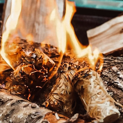 Eco Natural Wood Wool Firelighters 2kg Approx 150