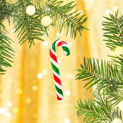 Christmas Candy Canes Bulk Buy - Bonds 250 x 5g Mini Individually Wrapped Peppermint Green, Red & White Sweets Lolly Pops for Kids. Perfect for Decorating the Christmas Tree or Stocking Fillers
