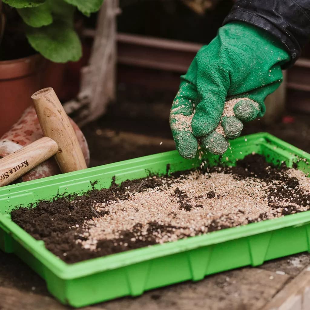 Garden Gro-Sure Perlite Potting Mix - 10L Perlite Grit for Plant Pots with Topline Card. Garden Potting Mix Granules for Outdoor Plants or Houseplants.