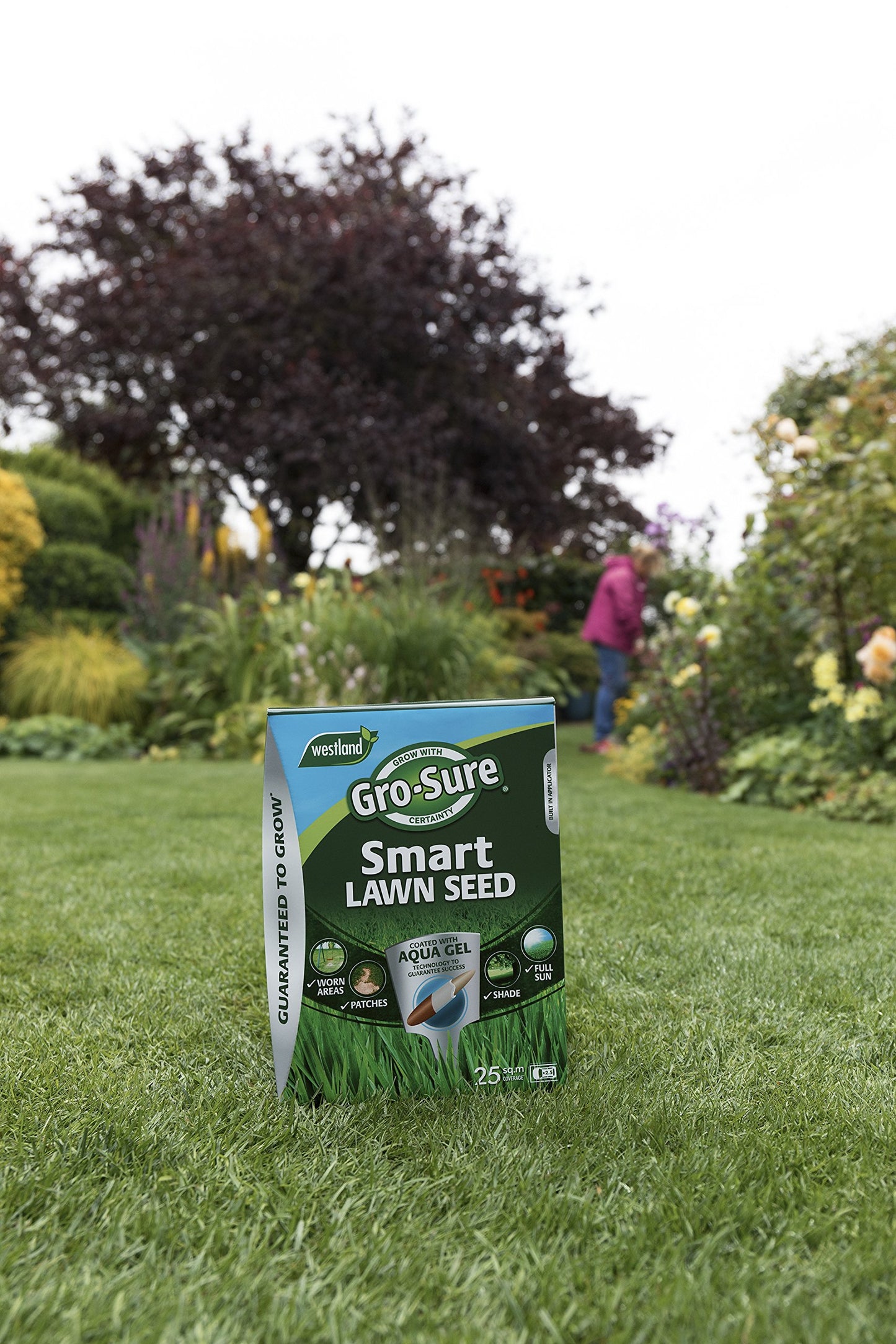 Gro-Sure Aqua Gel Coated Smart Grass Lawn Seed 25sqm