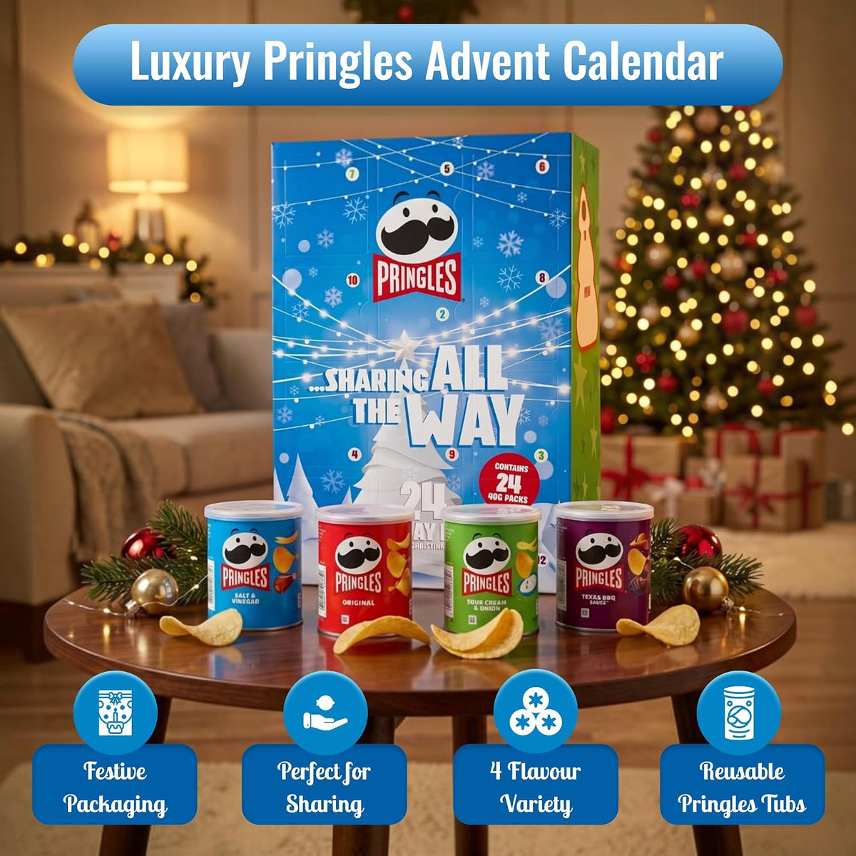 Luxury Pringles Advent Calendar 2025