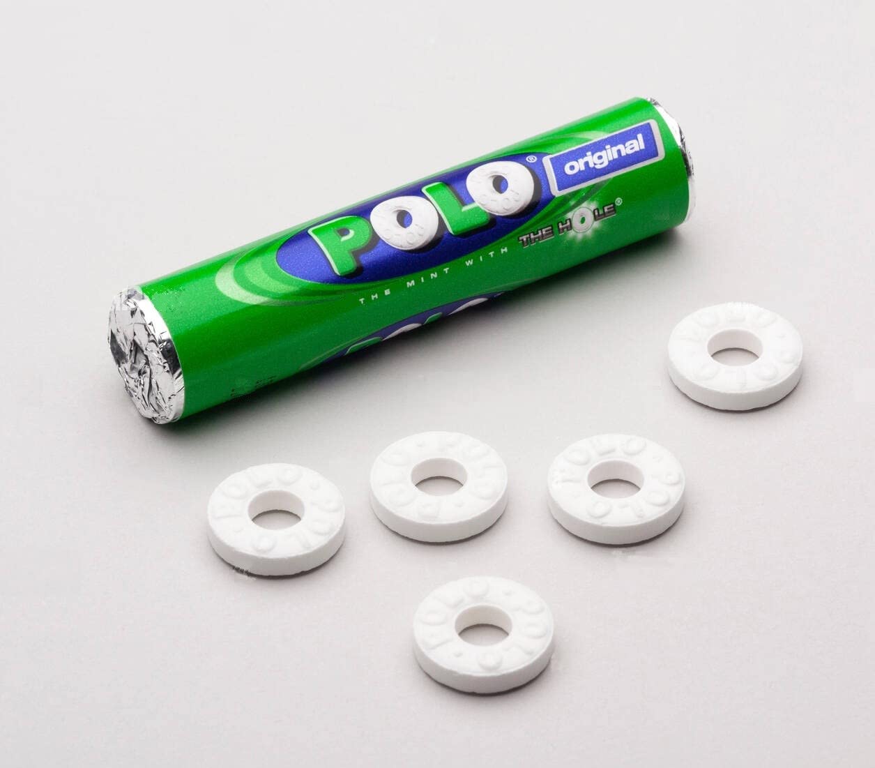 Nestle Polo Rolls Bulk Buy - 2 Boxes of 32 x 34g Original Polo Mints Tubes with Topline Card. Perfect Peppermint Mints Multipack Sweets for Your Fresh & Minty Breath.
