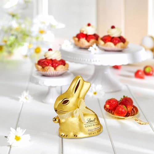 Lindt GOLD BUNNY Trio Pack – Milk, White & Salted Caramel Chocolate Bunnies (3 x 100g)