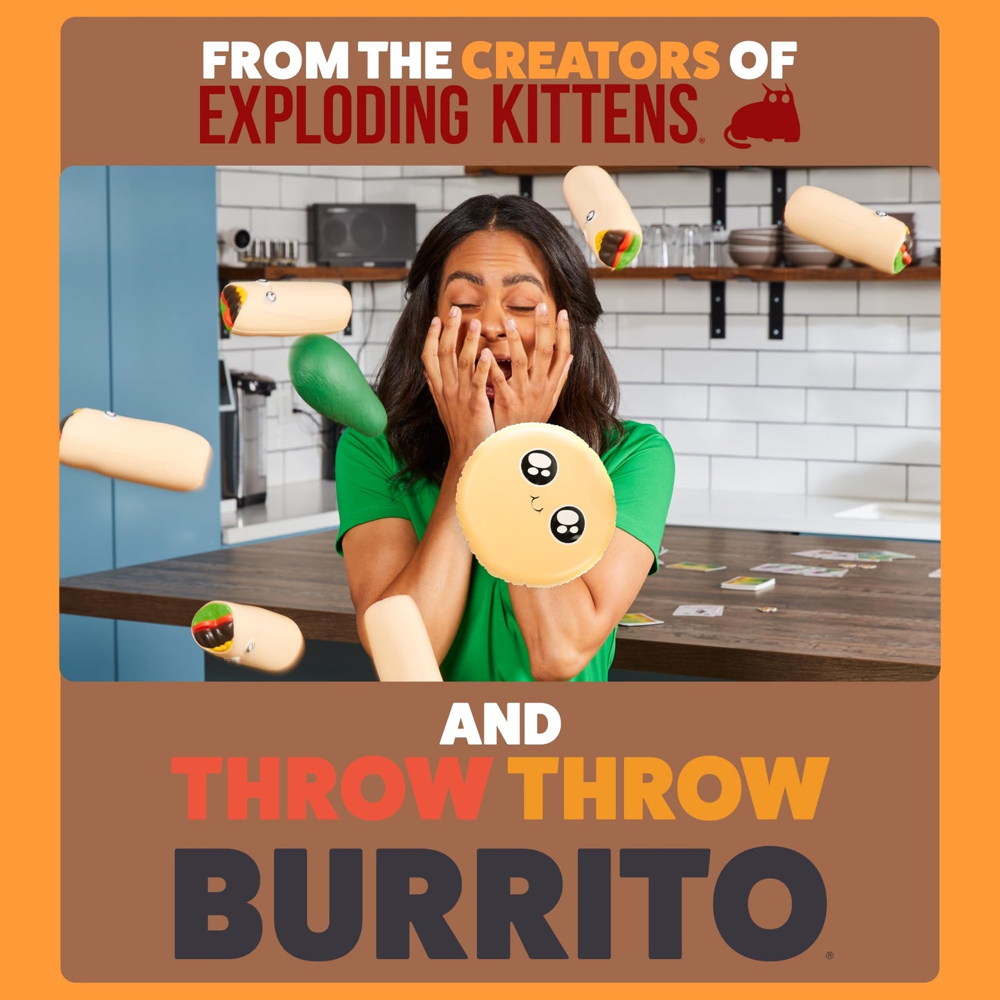 Burrito Exploding Kittens Card Game