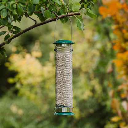 Peckish Large Metal All Weather Nyger Seed Bird Feeder