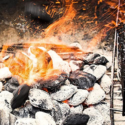 Topline Pack of 4 Big K Barbeque Firelighter Odourless Fluid - BBQs, Firepits - Indoor Fires & Log Burners - Camping Grill - Bonfire - 1000ml with Unique Card.