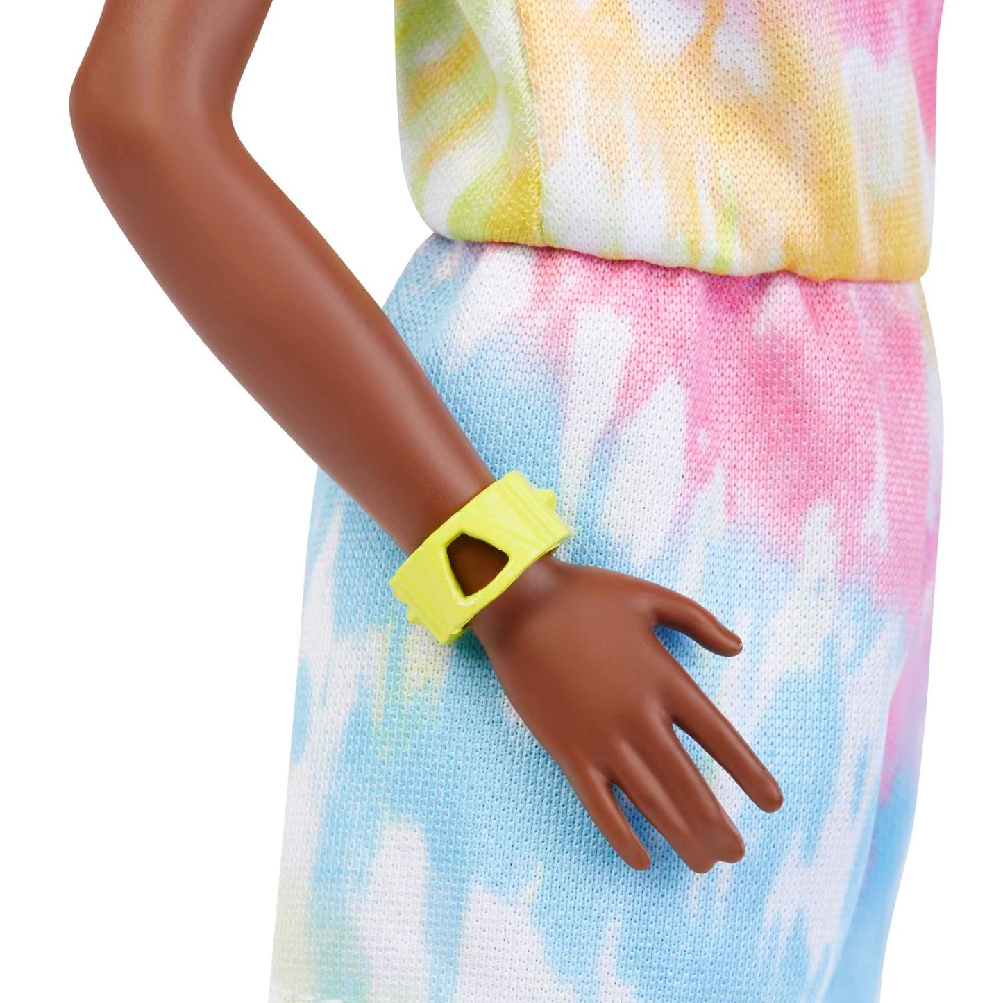 Barbie Fashionistas Doll Curvy with Black Hair and Dress
