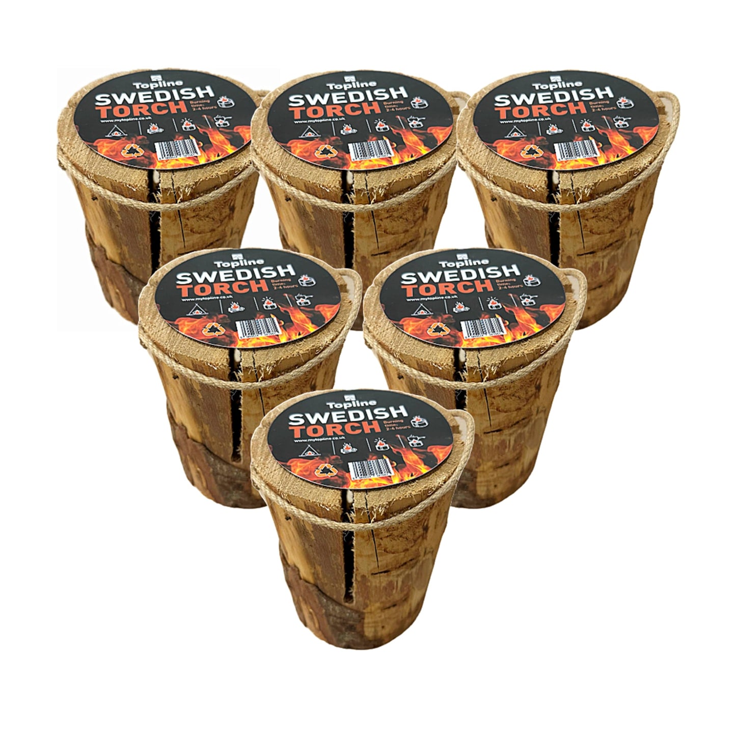 Swedish Fire Torch Kiln Dried Logs