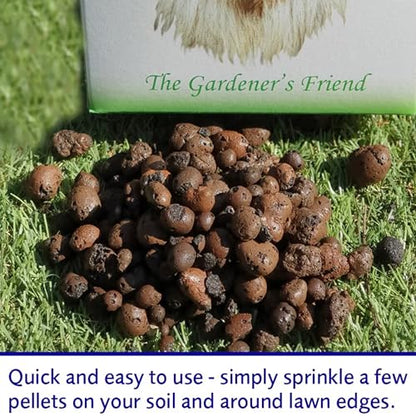 Dog & Cat Repellent for Garden Bundle - 500g Silent Roar Cat Repellent Lion Manure Pellets & Dog Cat Deterrent Scatter Granules 750g Cat Scarer with Topline Card. Keep Cats Away from Garden