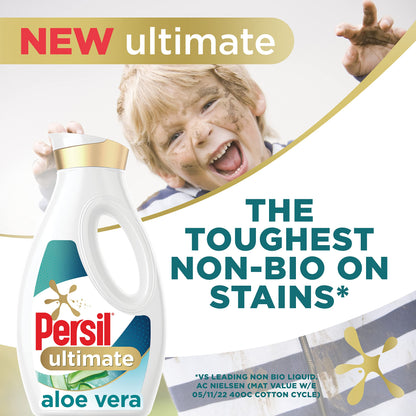 Persil Ultimate Non Bio Aloe Vera Laundry Liquid 4x1.404L (208 washes)