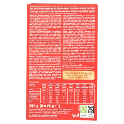 Celebrations Hot Chocolate Sachets 25g x 8 Gift Set