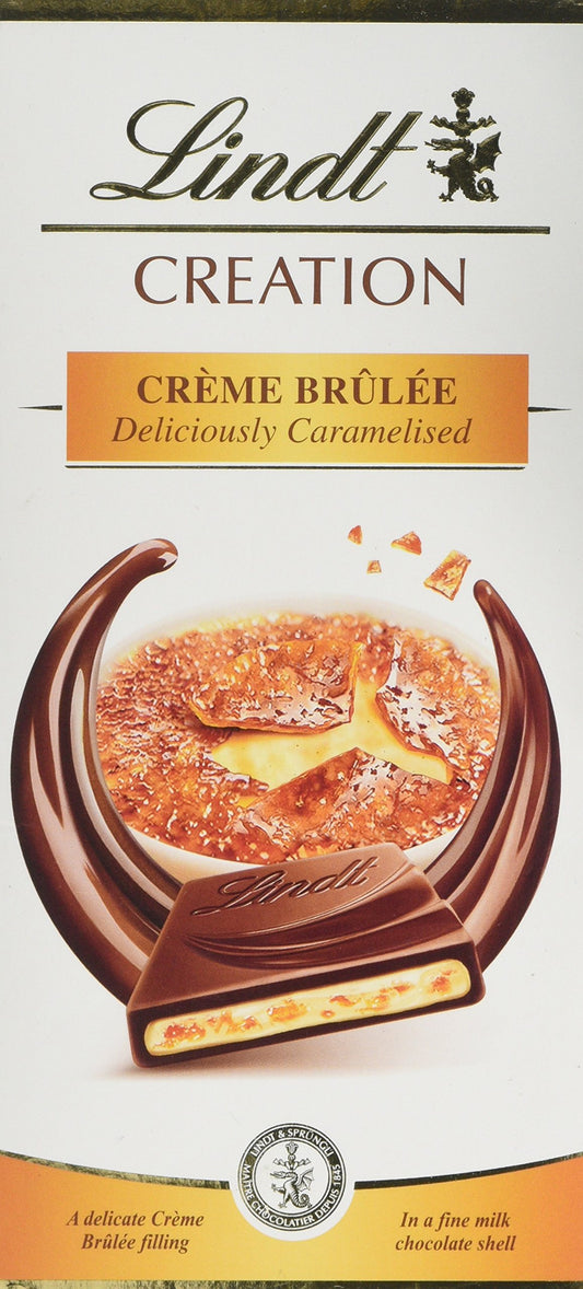 Lindt Creation Creme Brulee Milk 150g
