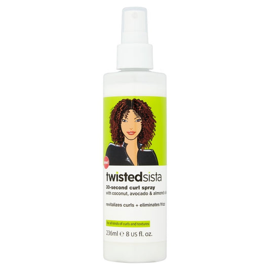 Twisted Sista Curl Spray with Coconut Avocado and Almonds Oils, 236 ml