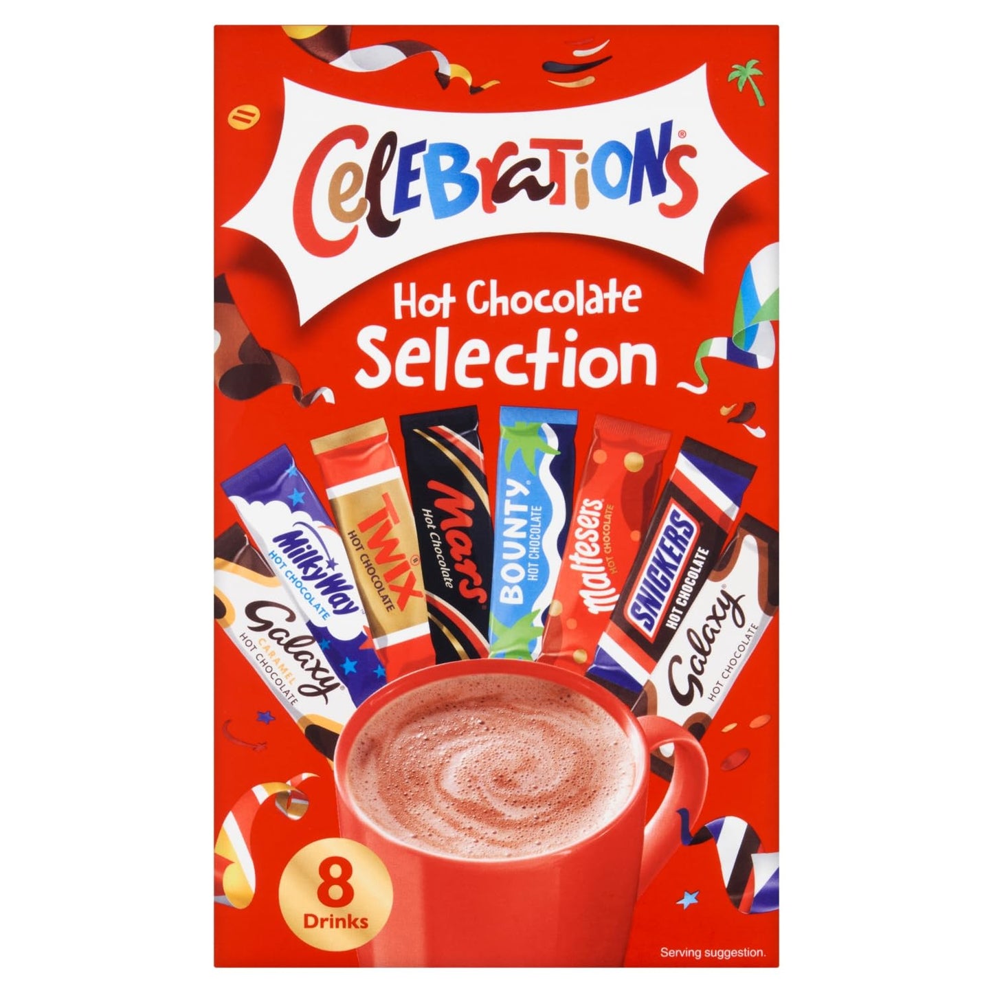 Celebrations Hot Chocolate Sachets 25g x 8 Gift Set