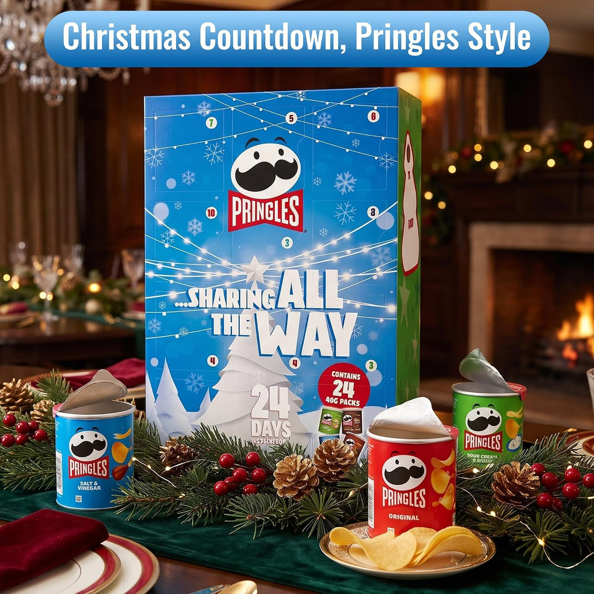 Luxury Pringles Advent Calendar 2025