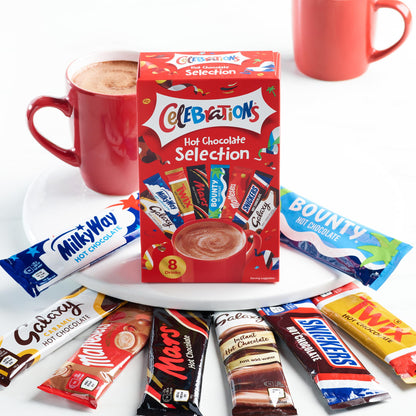 Celebrations Hot Chocolate Sachets 25g x 8 Gift Set