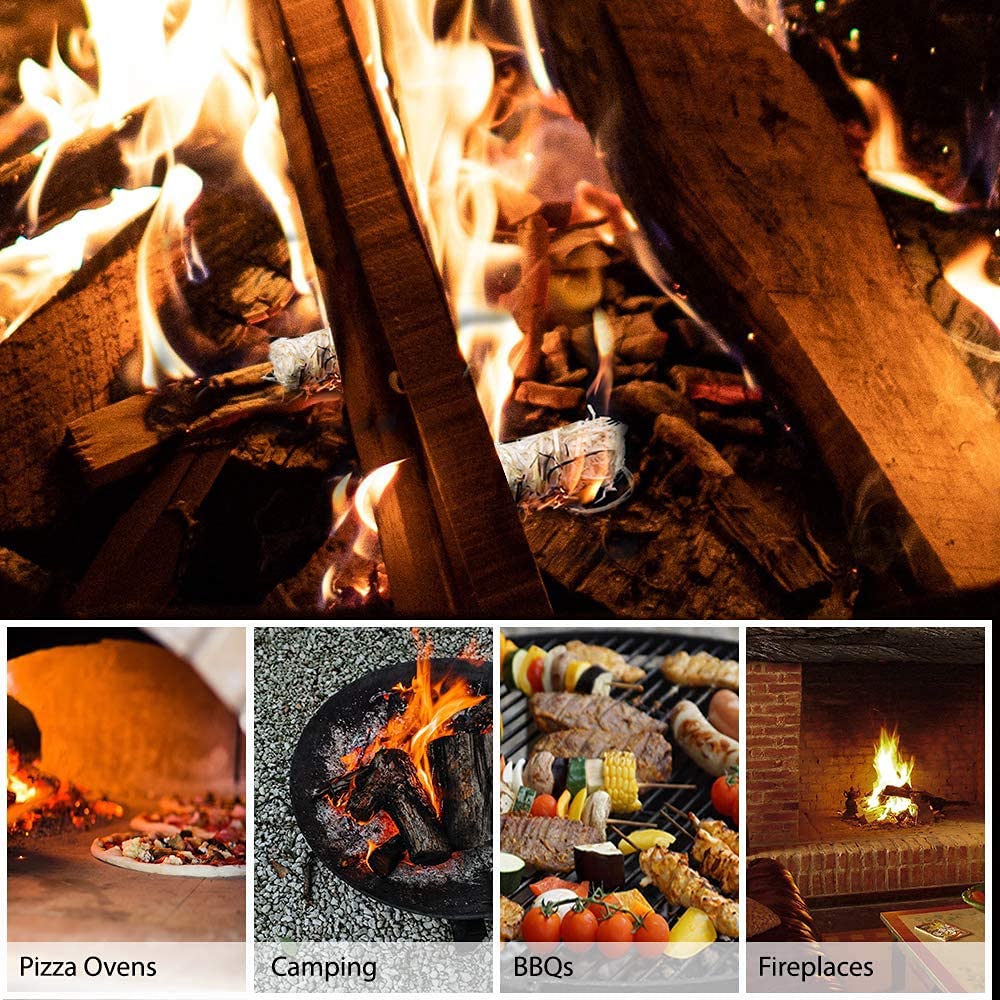Eco Natural Wood Wool Firelighters 2kg Approx 150