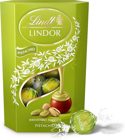 Lindor Pistachio Chocolate Truffles 200g