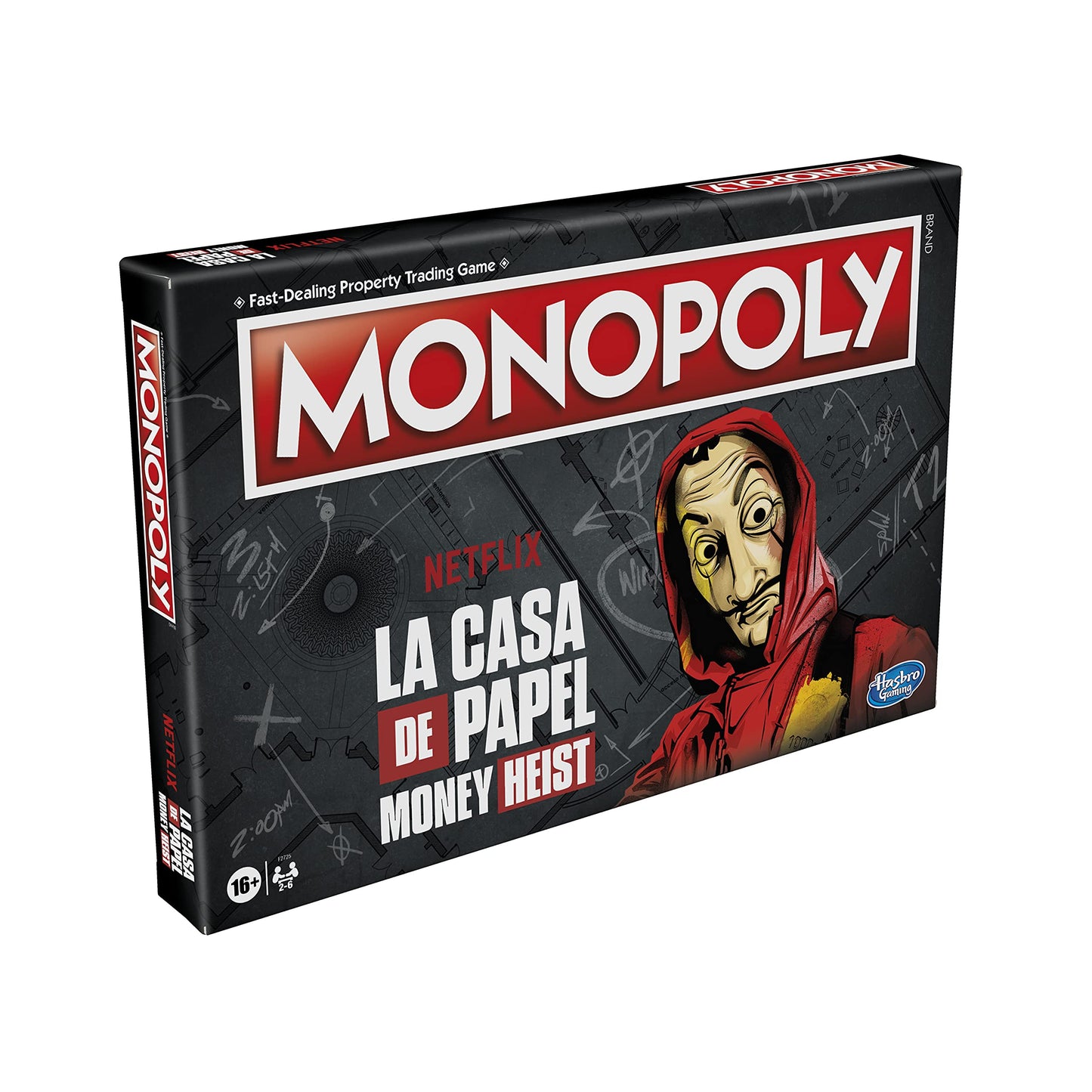 Monopoly: Netflix House of Money/La Casa de Papel Edition, Board Game for Adults and Teenagers, from 16 Years, English Version