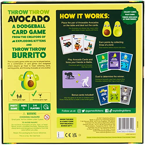 Burrito Exploding Kittens Card Game