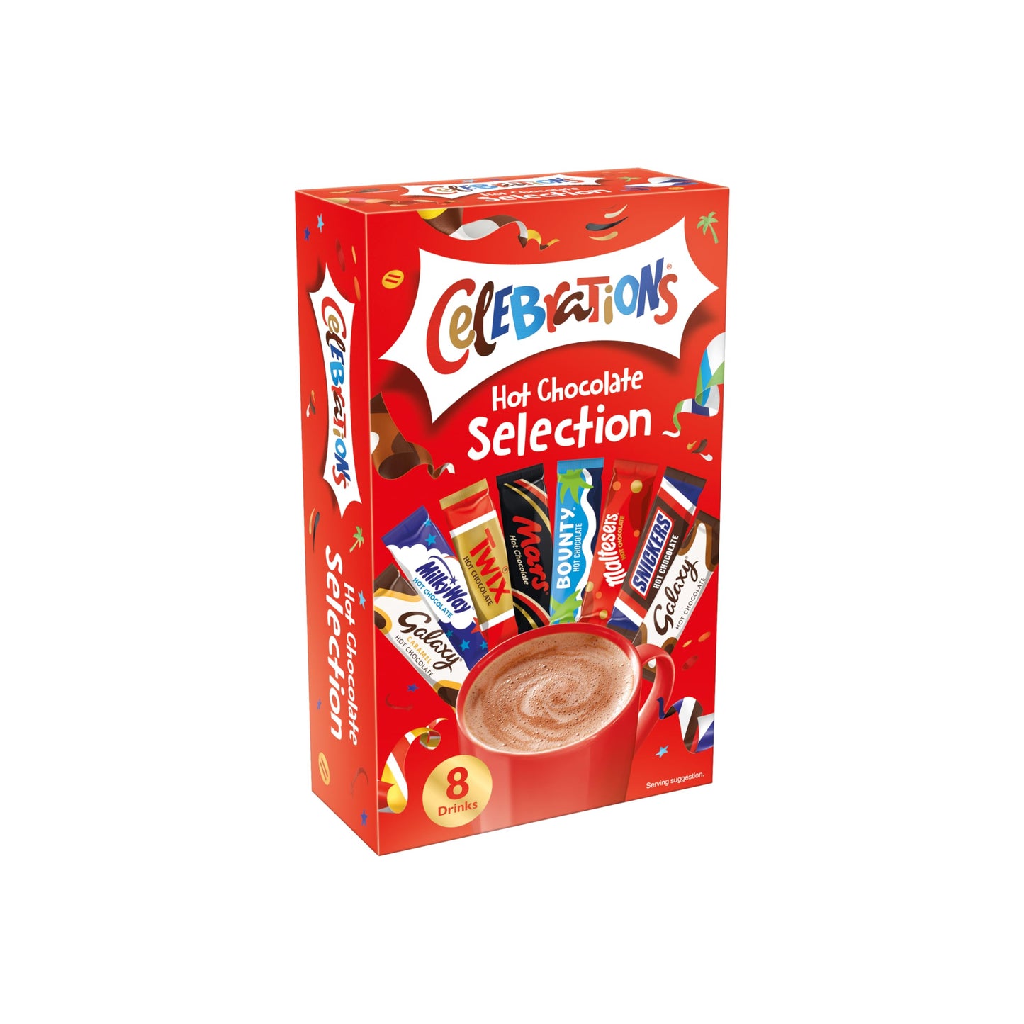 Celebrations Hot Chocolate Sachets 25g x 8 Gift Set