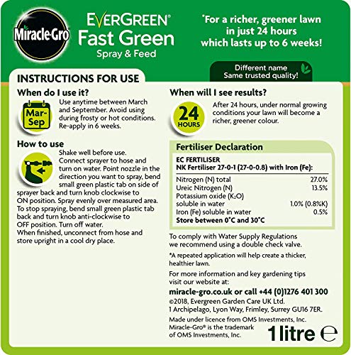 EverGreen Spray & Feed Lawn Food 1L