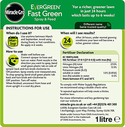EverGreen Spray & Feed Lawn Food 1L