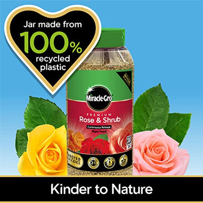 Miracle-Gro Premium Rose & Shrub Continuous Release Plant Food 900g