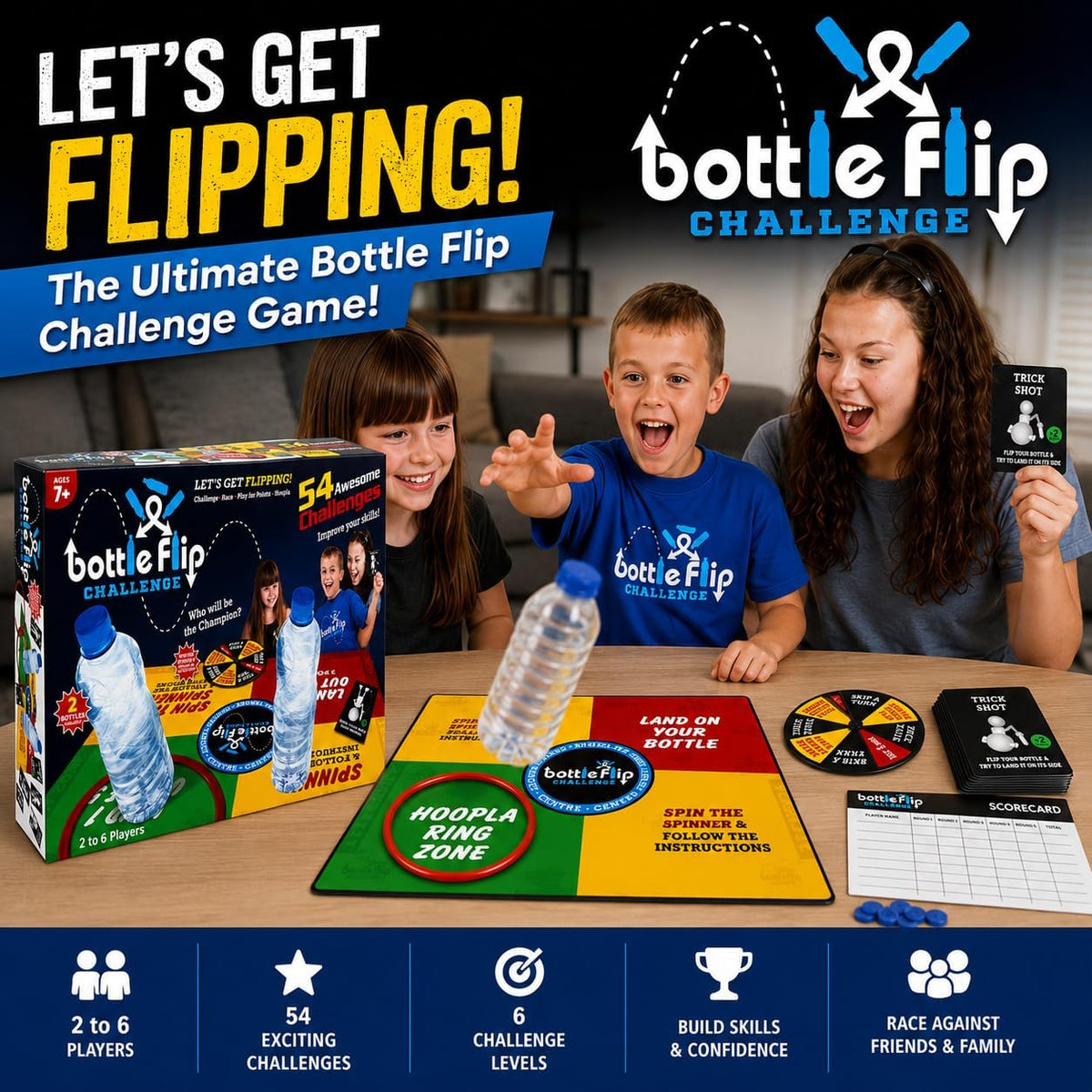 PMS Bottle Flip Challenge Set | 1 Set