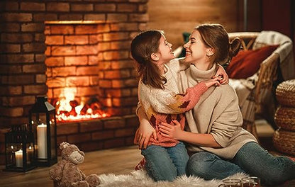 Roastie-Toasties Heat Logs - 14.5kg Box Ultra Dry Compressed Logs. Great for Wood Burners, Open Fires, Multi-Fuel Stoves. Planet-Friendly Wood Briquettes. Made in Scotland