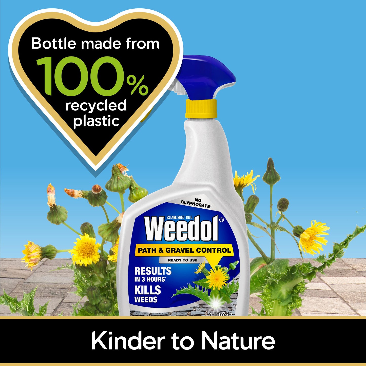 Weedol Path & Gravel Weedkiller Ready to Use 1L