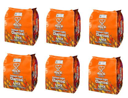 Instant Light Charcoal 12x1kg Bags