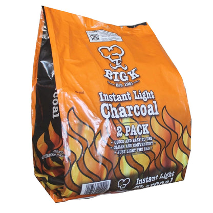 Instant Light Lumpwood Charcoal Bags 2x1kg Pack of 6