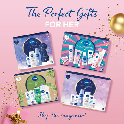 NIVEA Women's Feel Pampered Skincare Gift Set