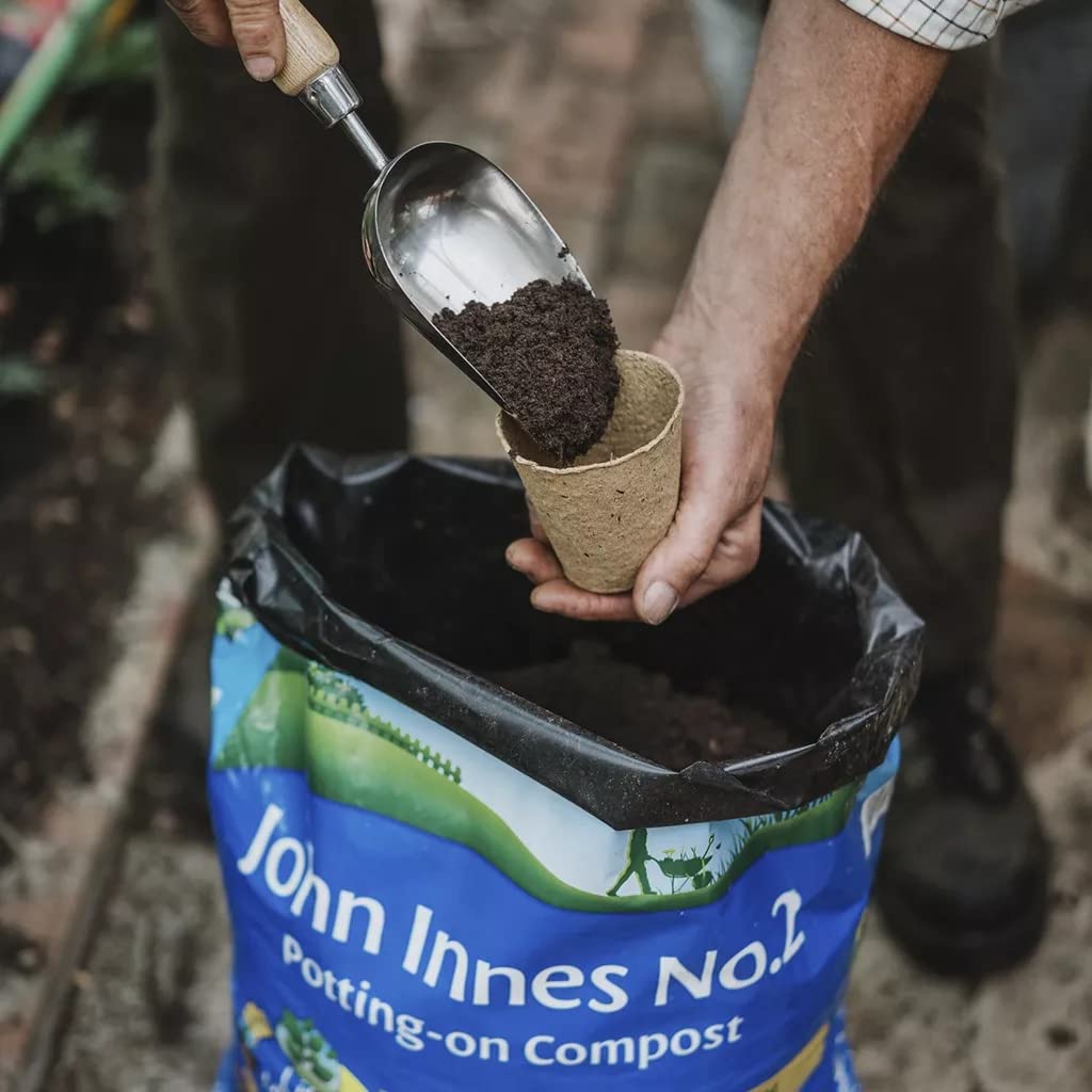 Westland Peat Free Garden Compost - John Innes No2 Potting-On Compost 10L Bag. Potting Compost for Outdoor Plants, Vegetables Growing or House Plants with Topline Card.