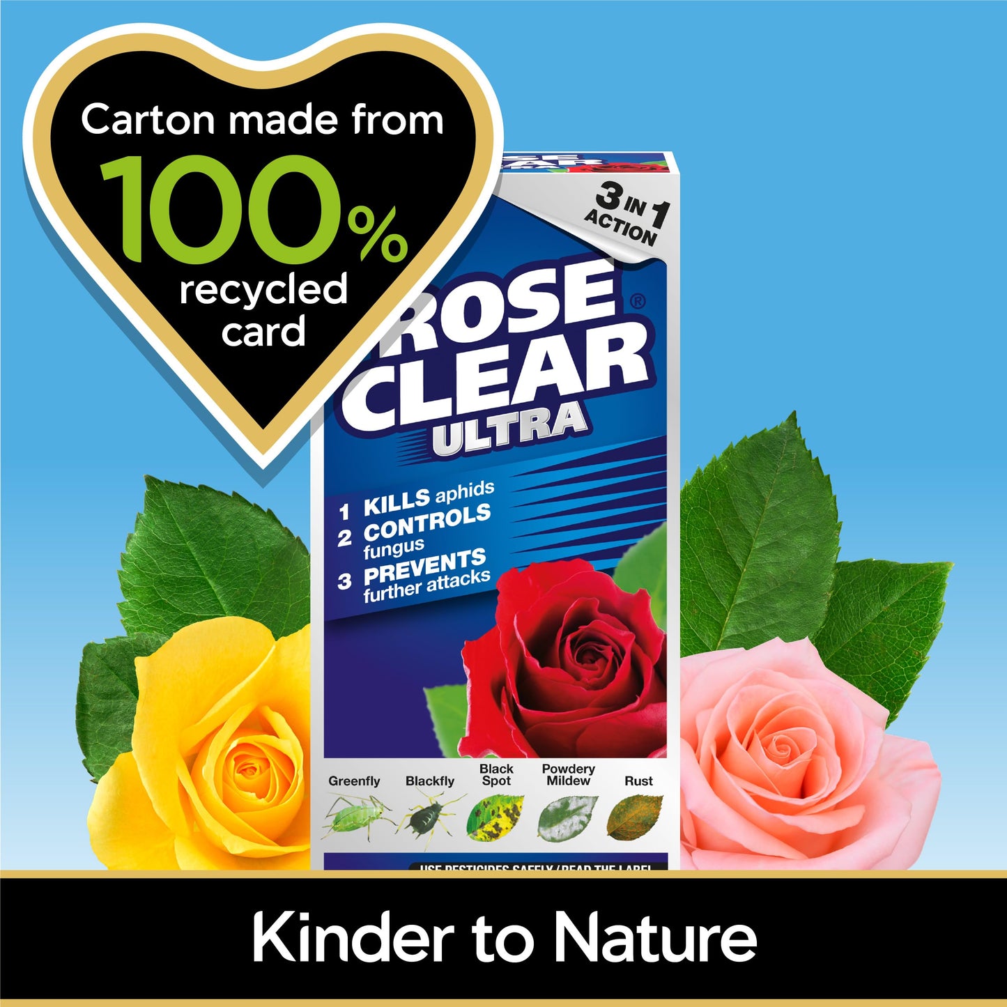 RoseClear Ultra Plant Protection Concentrate 3 in 1 200ml