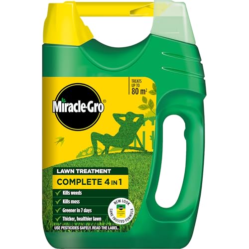 Miracle-Gro EverGreen Complete 4-in-1 Lawn Food Weed & Moss Control 80m²