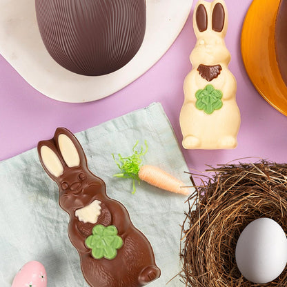 Thorntons Milk and White Chocolate Bunny Easter Models – 90g Each