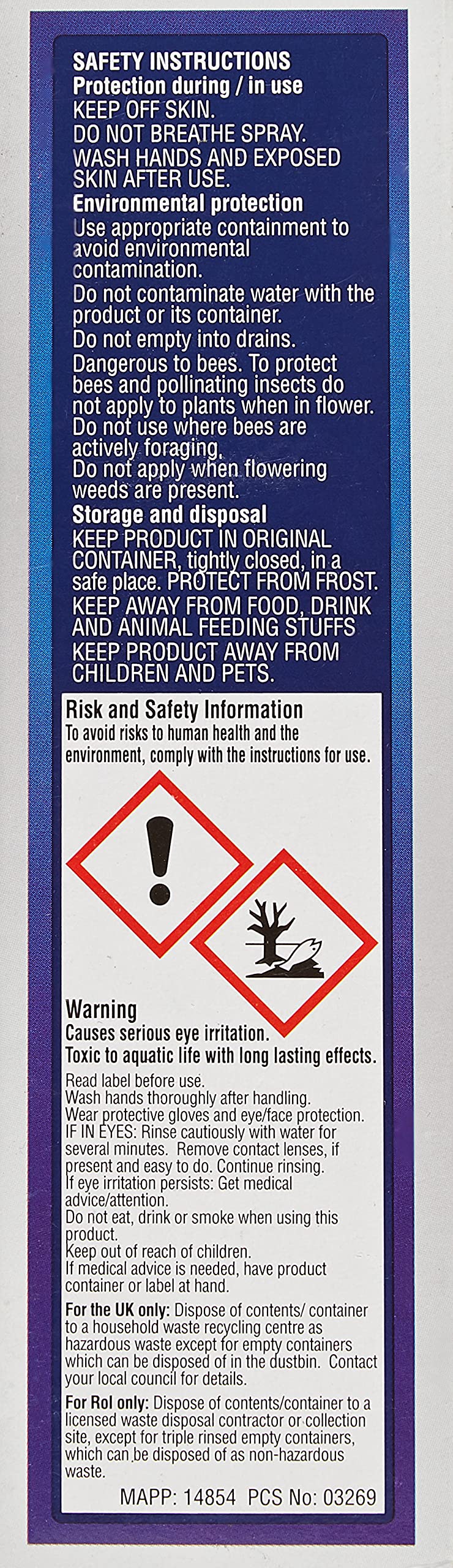RoseClear Ultra Plant Protection Concentrate 3 in 1 200ml