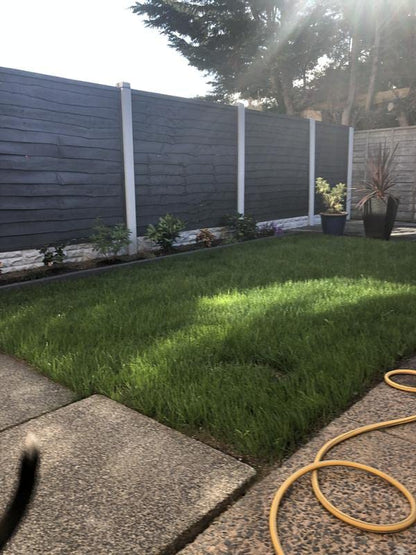 Garden Grass Lawn Seeds - 1kg Aqua Gel Coated Smart Lawn Grass Seeds 25msq. Fast to Grow Lawn Care with Topline Card for Patch Repairs, Suny or Shady Lawn.