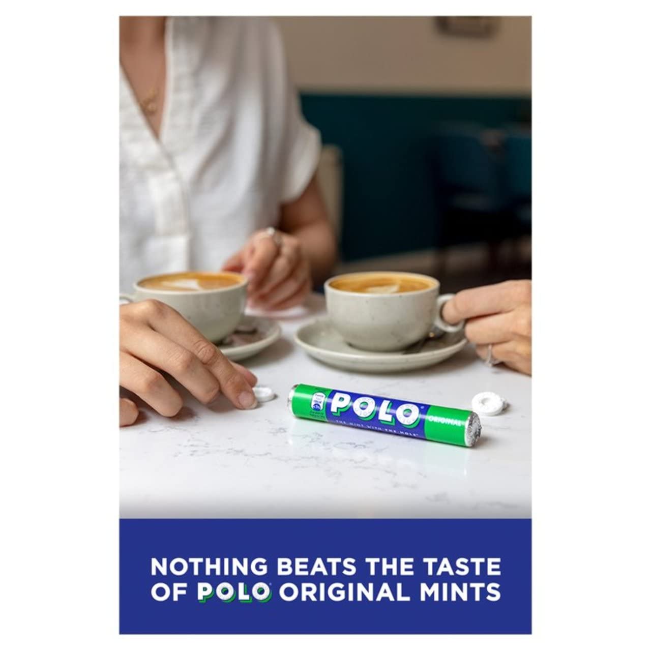 Nestle Polo Rolls Bulk Buy - 2 Boxes of 32 x 34g Original Polo Mints Tubes with Topline Card. Perfect Peppermint Mints Multipack Sweets for Your Fresh & Minty Breath.