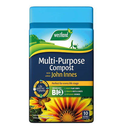 Westland Multi-Purpose Garden Compost Peat Free with John Innes 3x10L