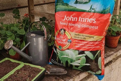 WARMHAND Topline John Innes Seed Sowing Compost - Peat Free, Enriched with Vermiculite, 28L Bag, Ideal for Outdoor & Indoor Plants, Vegetables & Growing