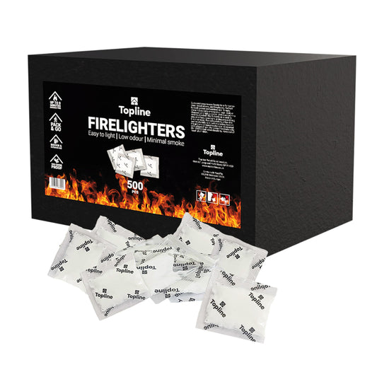 Instant Fire Starter Lighters Multipack 500 Sachets Odourless Waterproof
