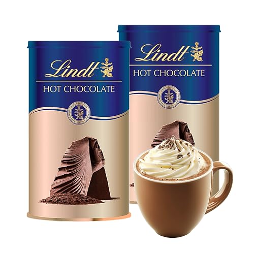 Lindt Hot Chocolate Drink Bundle 300g Pack of 2