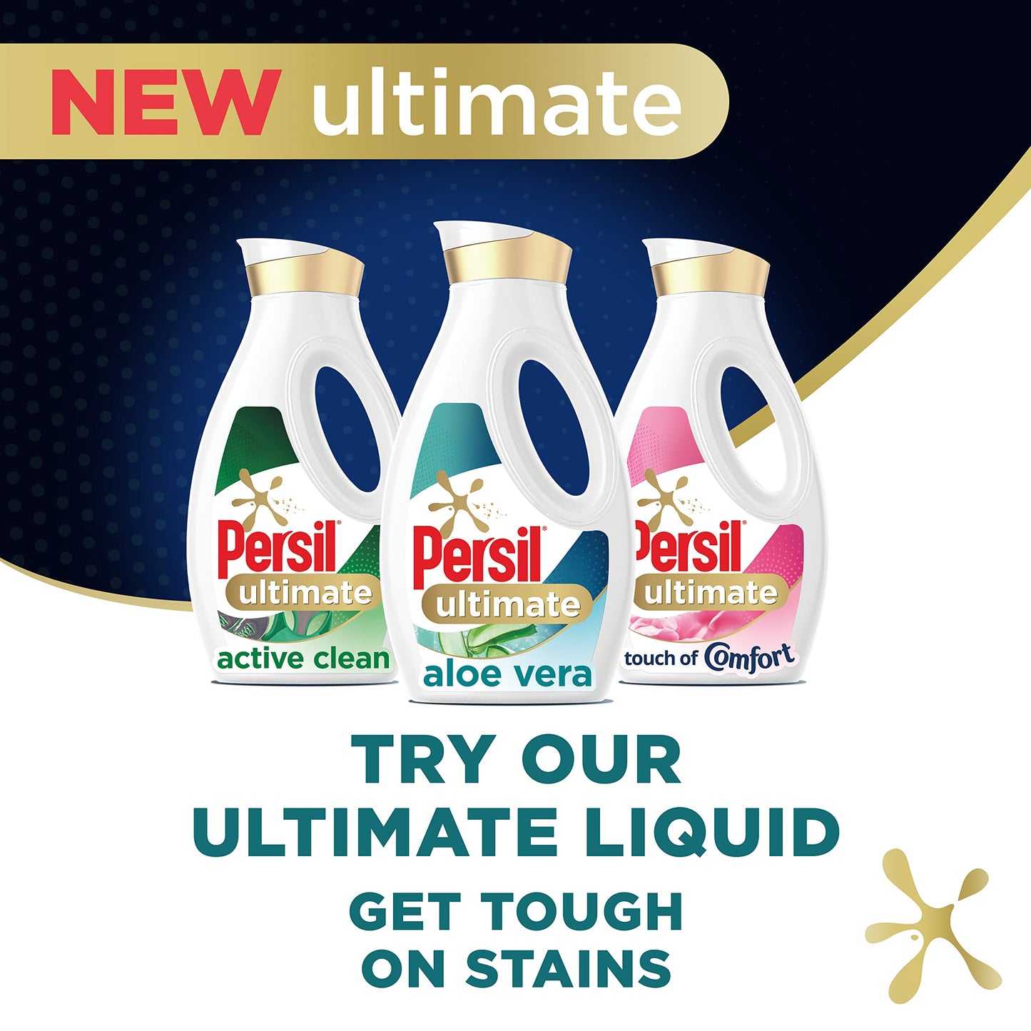 Persil Ultimate Non Bio Aloe Vera Laundry Liquid 4x1.404L (208 washes)