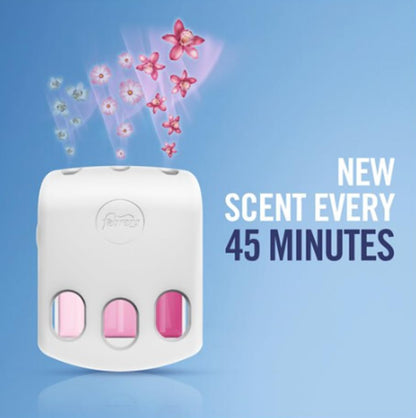 3volution Sugarplum Delight Refill Bundle - Christmas Room Fresheners For Home Plug Refills with 3 Scents Home Air Freshener Pack of 2 x 20ml with Topline Card. Ideal Xmas Gift & Stocking Fillers.